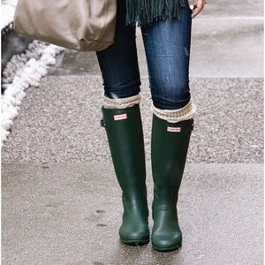 Hunter rain boots